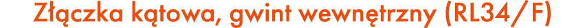 Z czka k towa, gwint wewn trzny (RL34/F)